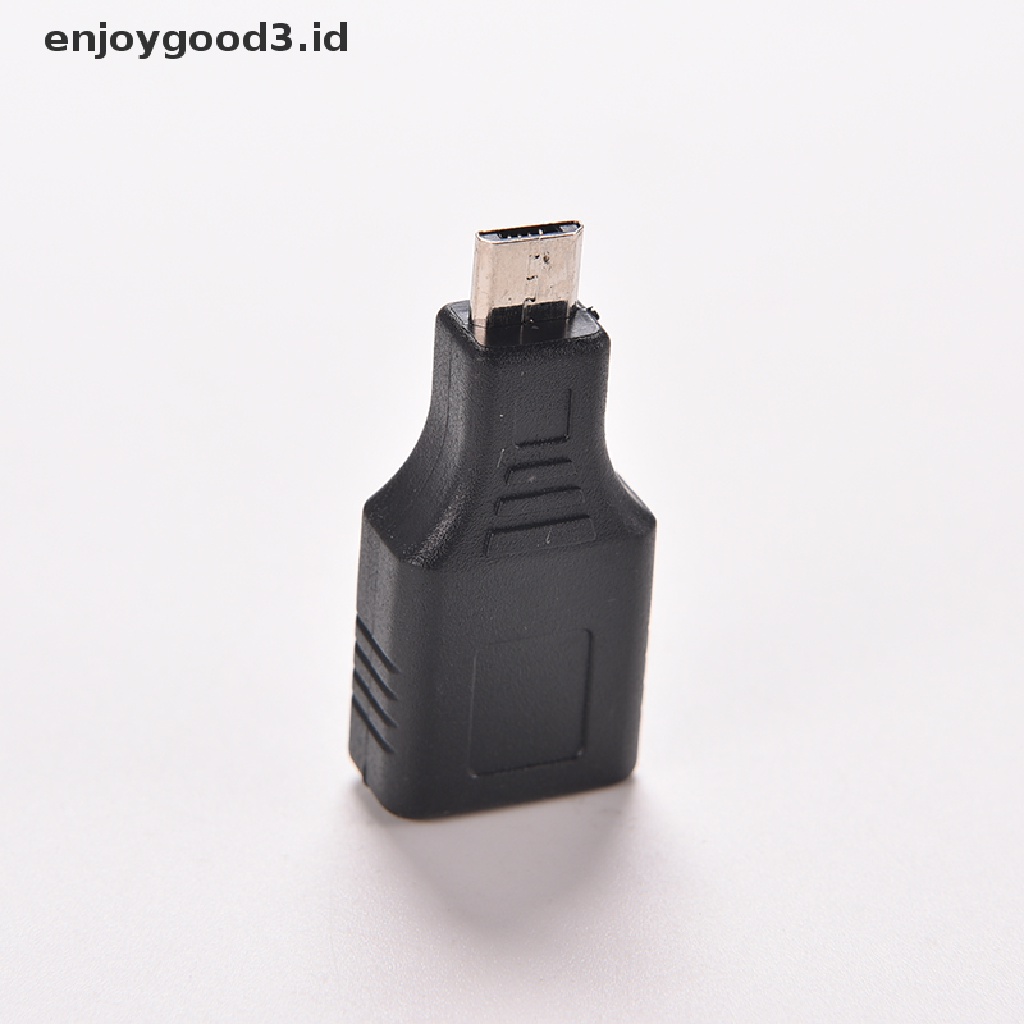 (Rready Stock) Adaptor Hub Kabel Jaringan USB 2.0 A Female Ke Micro USB B 5 Pin Male (ID)