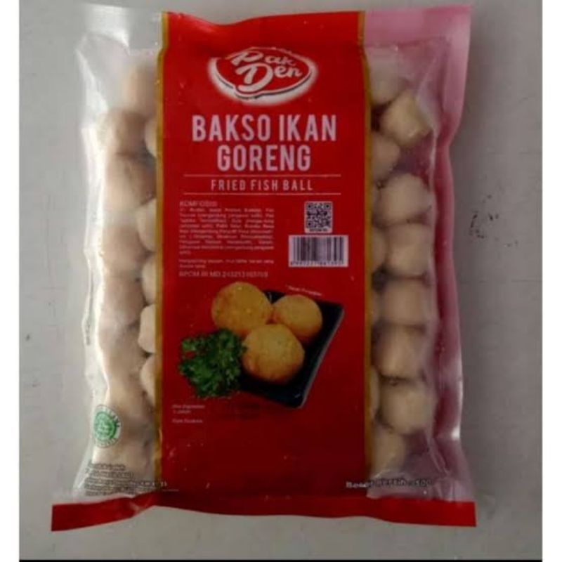 

pakden bakso ikan goreng 500gr