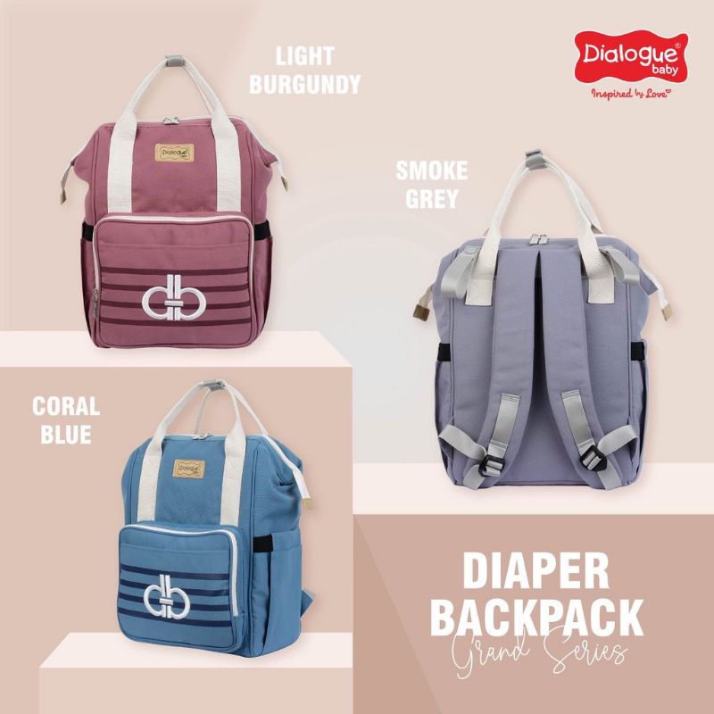 Dialogue Baby Tas Ransel + Cooler Bag Grand Series DGT7416