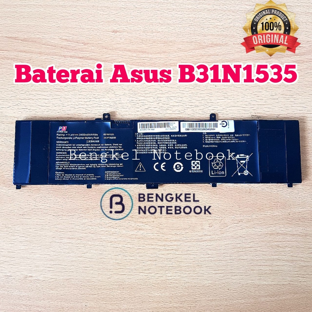 Baterai Asus B31N1535 Asus UX410U UX310U RX310 RX410U U310U U4000U