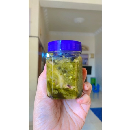 

sambal ijo baby cumi