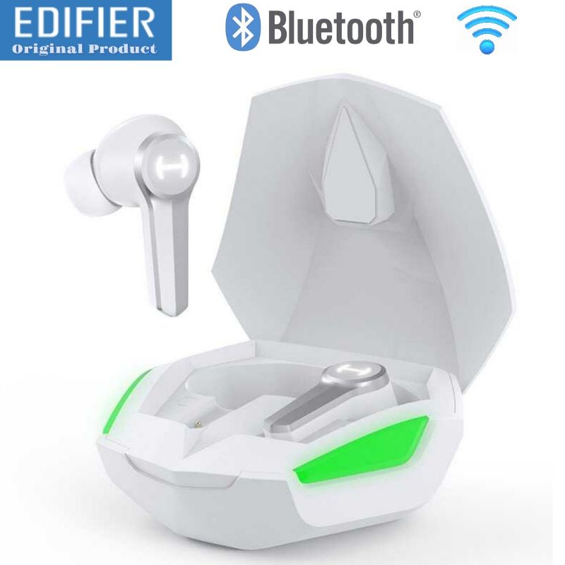 EDIFIER Original Product TWS Gaming Earbuds Earphone Bluetooth 5.2 Charging Dock - GT4