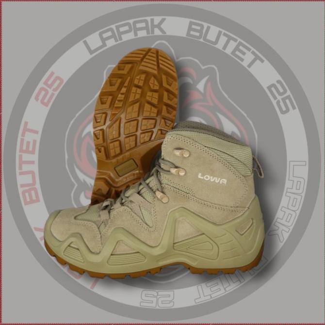 Sepatu Boots Lowa 6Inc/Sepatu Tactical Lowa/ Sepatu Import/Black