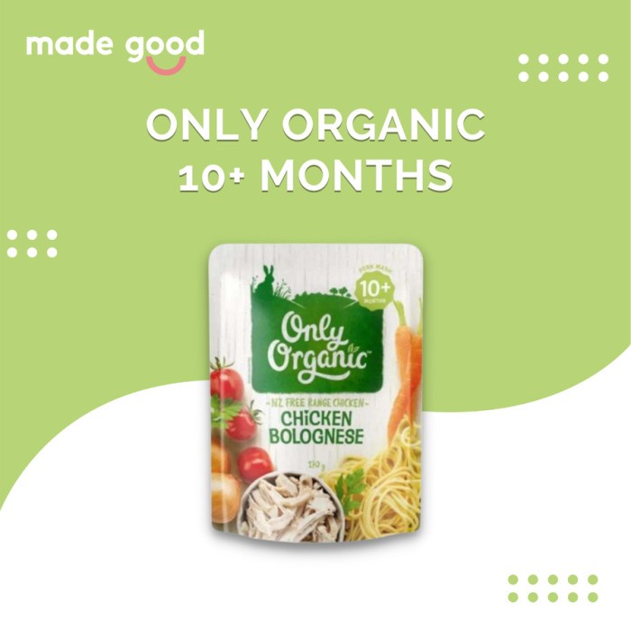 

Only Organic Chicken Bolognese 10+ months 170g