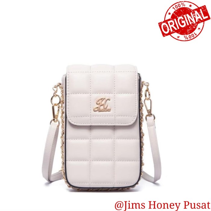 dompet hp wanita wanita Tas Selempang Anas minie Bag jimshoney Original 100% - Hitam H5F5 BEST SELLE