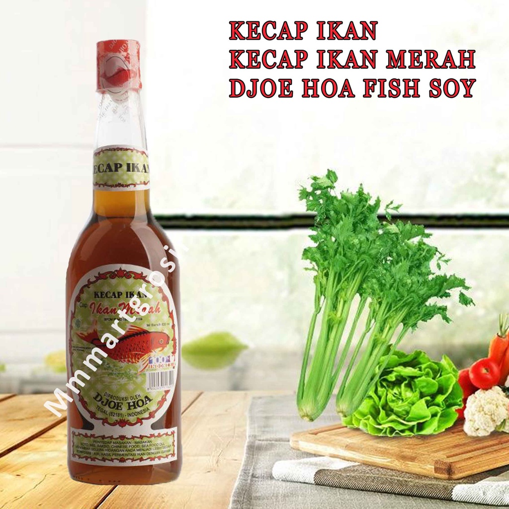 Kecap Ikan / Kecap Ikan Merah / Djoe Hoa Fish Soy / 620ml