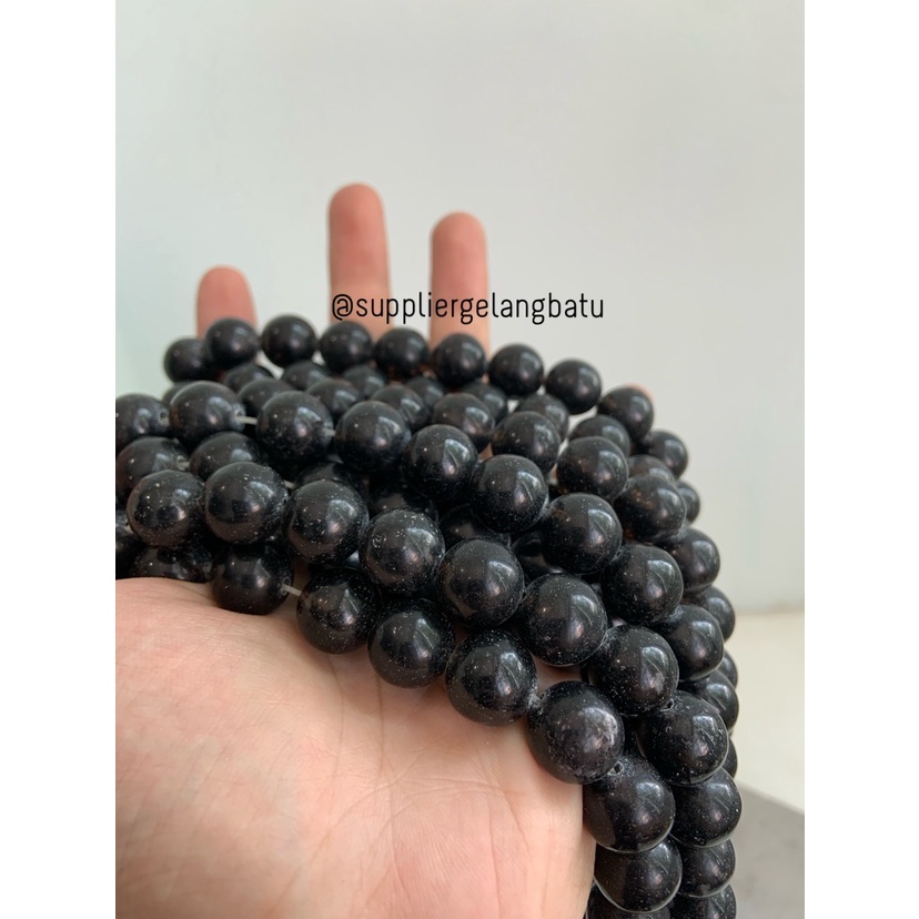 natural batu CITRINE HITAM 14mm kristal black citrin media kesehatan