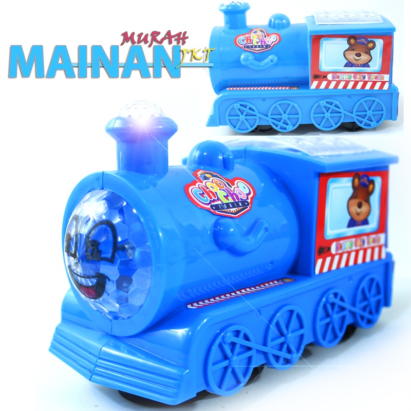 MAINANKEI MAINAN ANAK MURAH HAPPY CITY TRAIN OCT5023 MAINAN ANAK KERETA BUMB AND GO CHOO-CHOO TRAIN