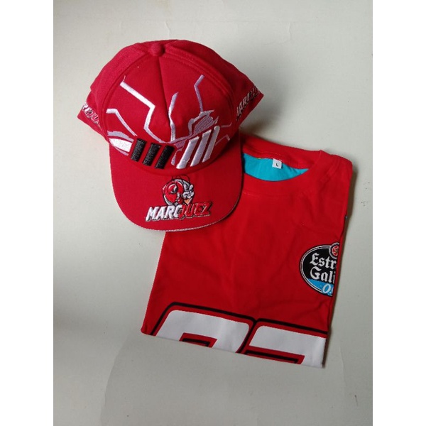 Kaos motogp PAKET HEMAT kaos motogp kaos marquez dan topi motogp