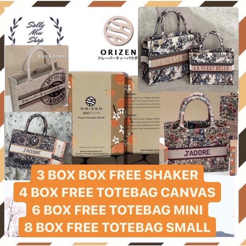 ORIZEN BUY 6 BOX OF ORIZEN Free Bag + shaker orizen