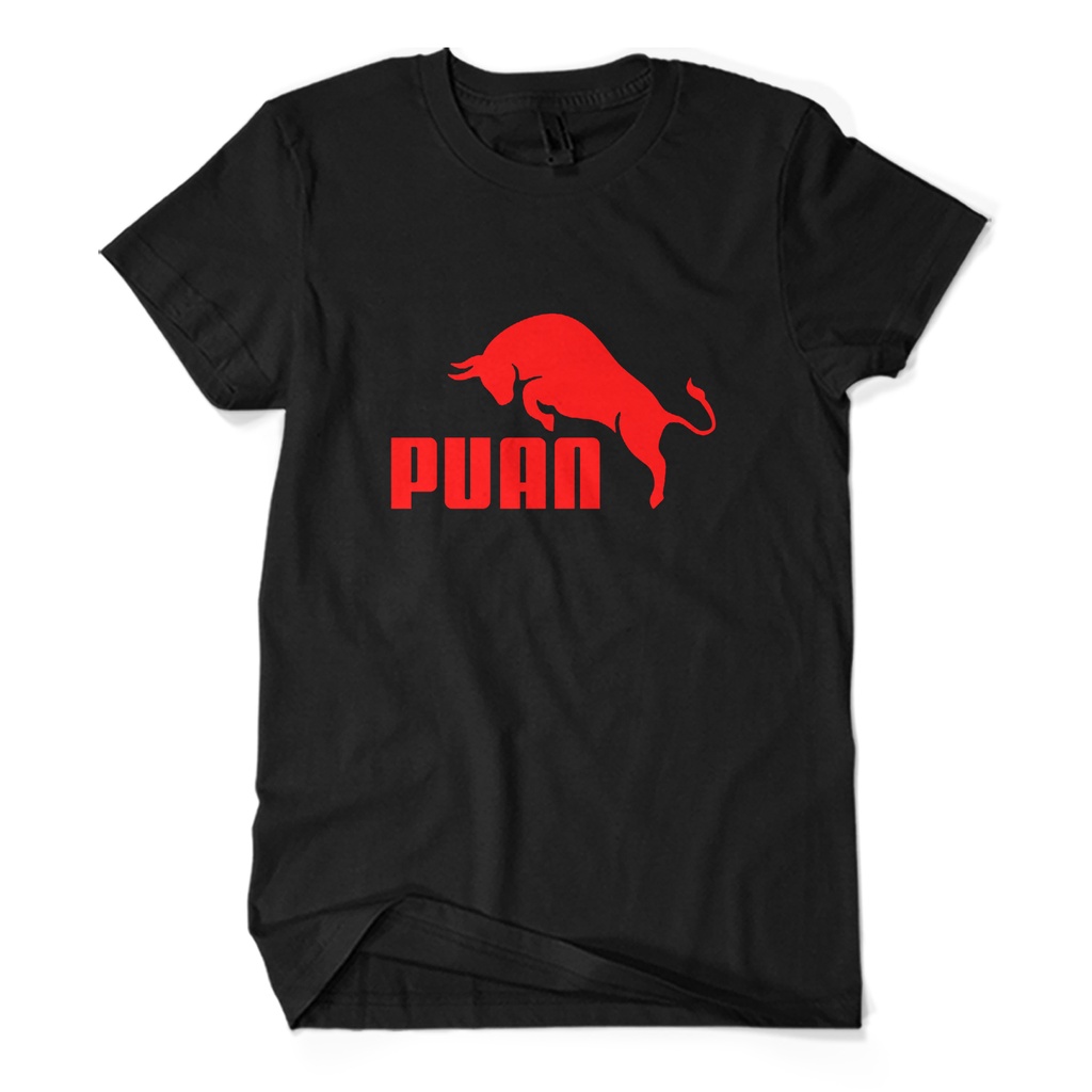 BAYAR DI TEMPAT Promo Baju Kaos PUAN PARODI BANTENG Plesetan Kekinian Pdi Perjuangan