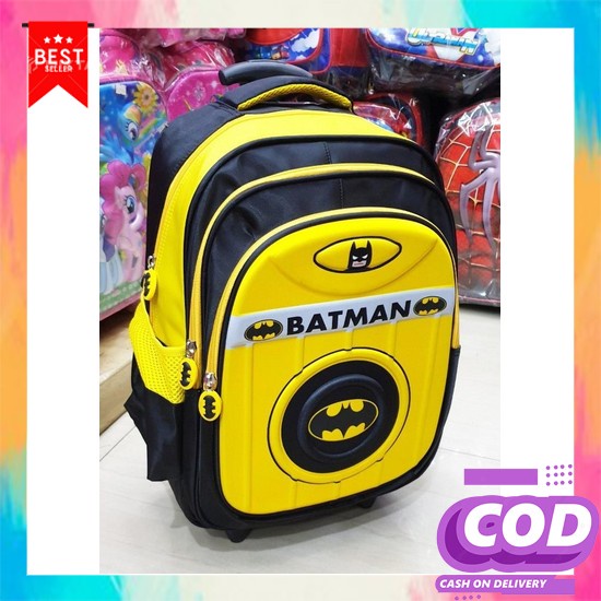 Grosir Murah Tas Sekolah Trolly 1330 Tas Ransel Sekolah Anak Perempuan Tas Trolley Dorong Sekolah Sd