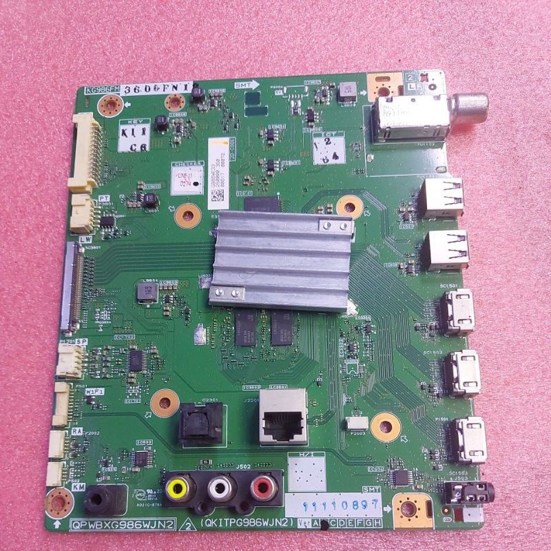 MB MAINBOARD MOTHERBOARD TV SHARP 4T C60BK1X 60BK1X
