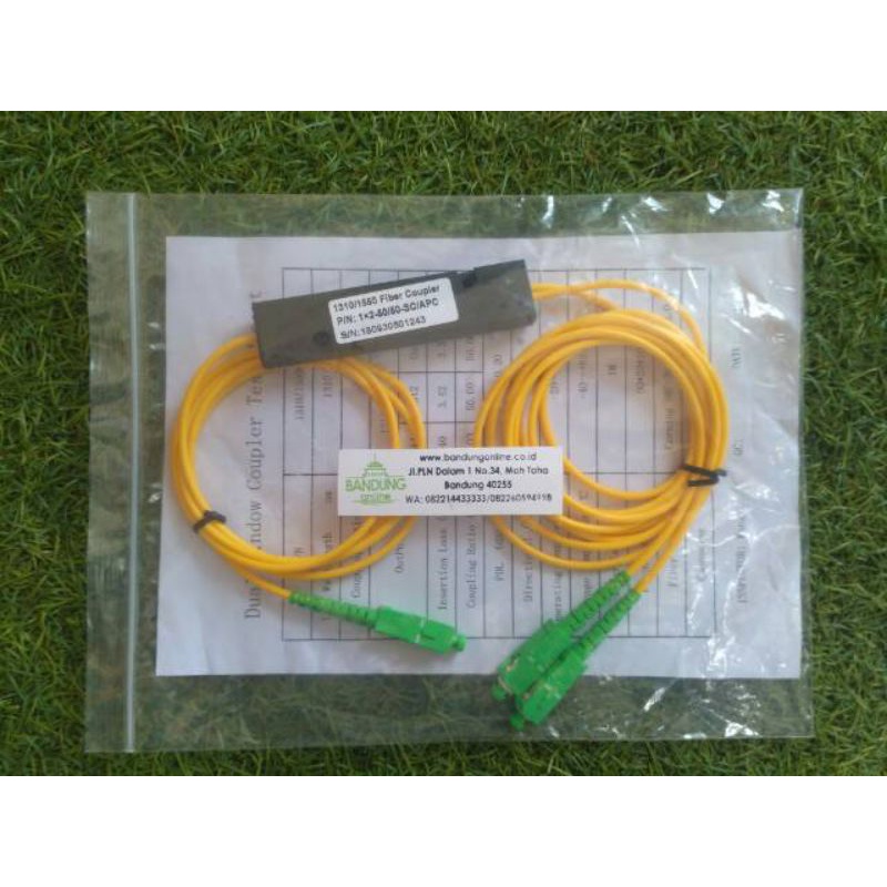 Splitter Apc 1 :2 Fiber optik