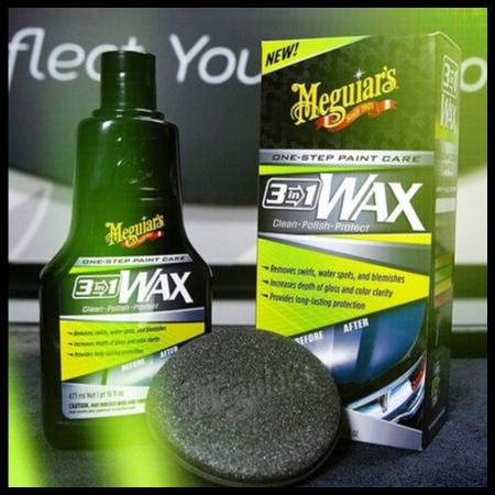 Terbaru Meguiars 3In1 Wax, Wax Polish Cleaner - Bartsimpsons