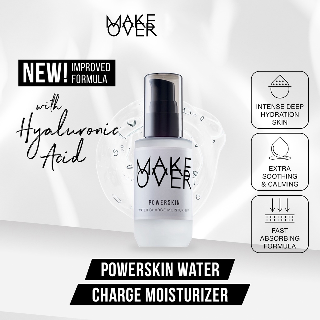 MAKE OVER Powerskin Water Charge Moisturizer 42mL