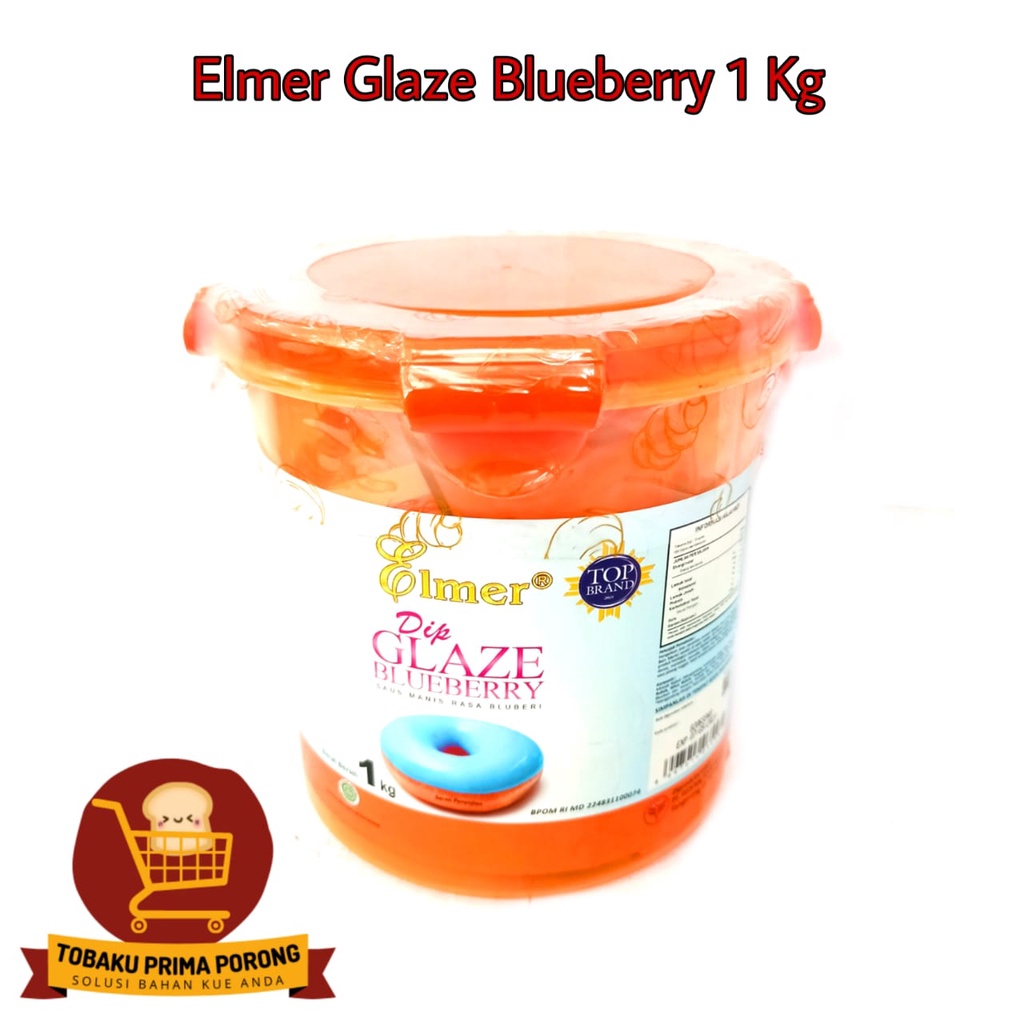 

ELMER GLAZE BLUEBERRY KEMASAN 1KG