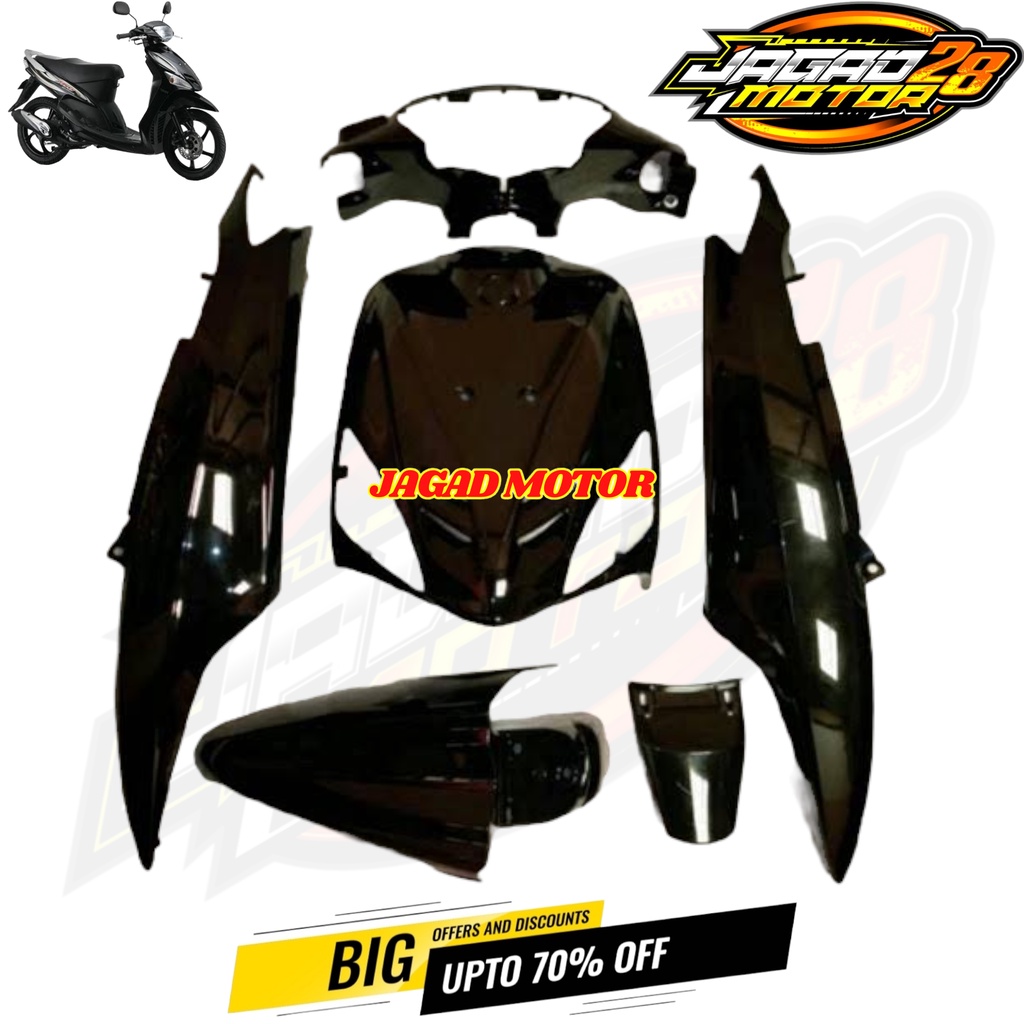 Full Body Halus Yamaha Mio Sporty Mio Lama Hitam / Body Full Halus Yamaha Mio Sporty Mio Lama Hitam / Cover Body Halus Yamaha Mio Sporty Mio Lama Hitam / Bodi Halus Yamaha Mio Sporty Mio Lama Hitam / Full Bodi Halus Yamaha Mio Sporty Mio Lama Hitam