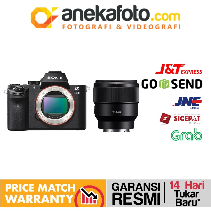 Sony Alpha ILCE a7 Mark II Body Only + Sony FE 85mm f/1.8 Lens