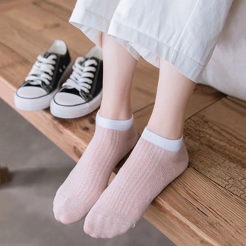 Kaos Kaki Wanita Fashion Ankle Cute Korean Style / Women Sock Import Murah Unik Lucu Panjang Semata Kaki / TS-41