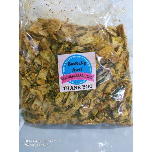 

BASRENG EXTRA PEDAS DAUN JERUK 500gr