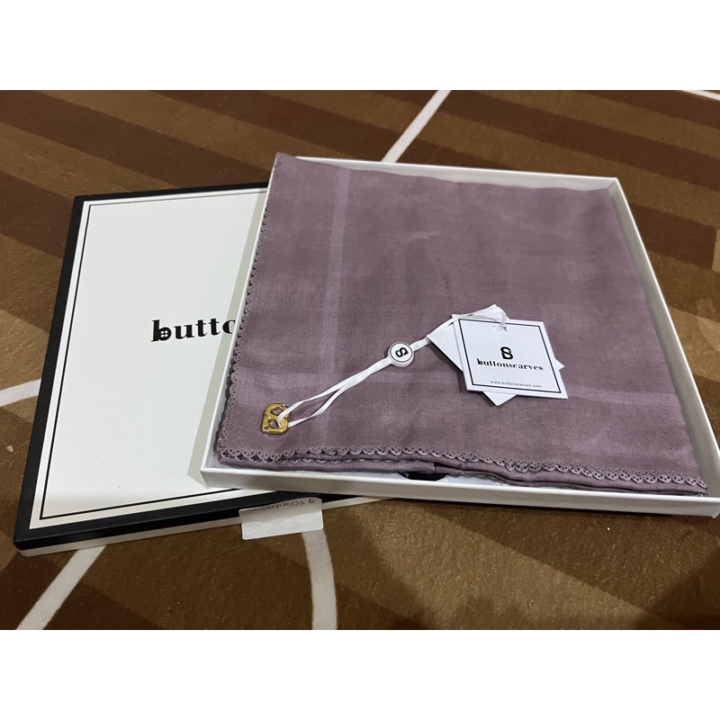 Buttonscarves Basic Voal Woodrose