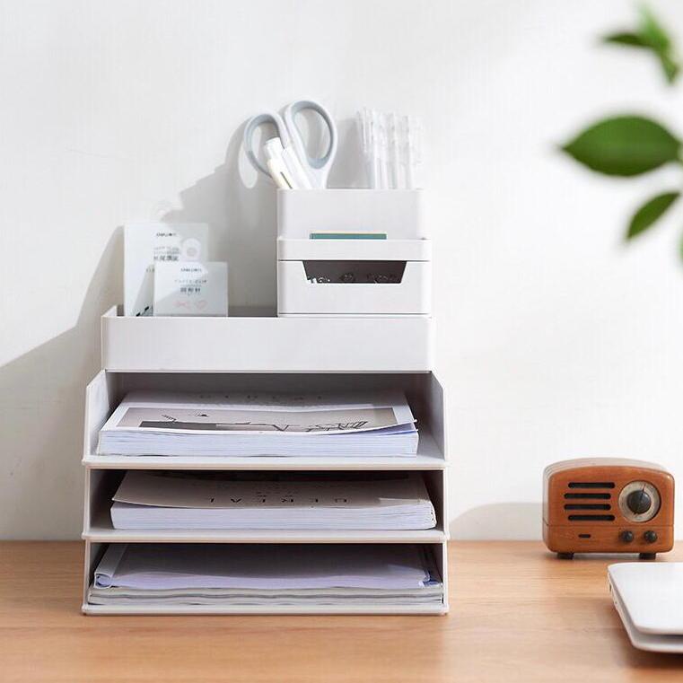 

mz❄Model Baru Office Document Tray Dekstop Organiser 99 ➜