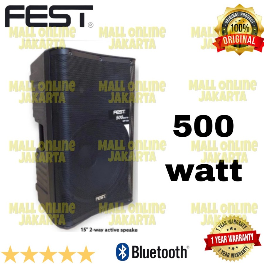 Speaker aktif 15 inch fest Df 15a aktiv df15a 500 watt original