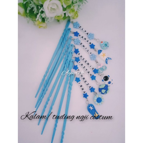 Tuding/Kalam costum nama(1pcs)