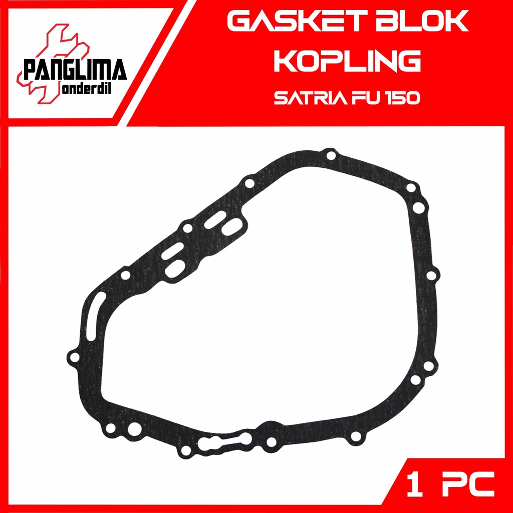 Gasket Block Kopling Satria FU 150 Hitam Packing-Paking Blok Kupling