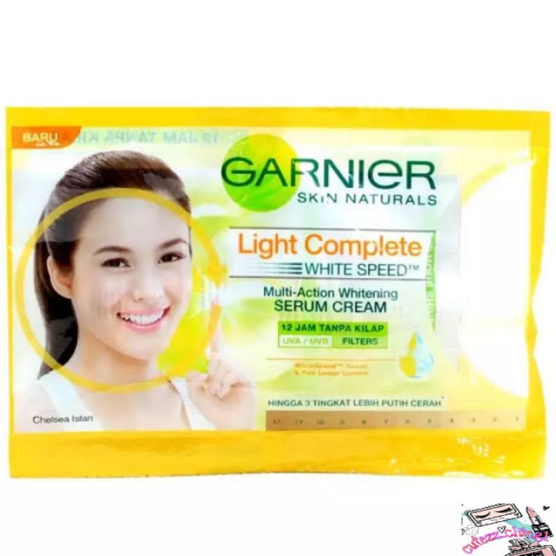 GARNIER CREAM WHITENING SKIN NATURAL SACHET