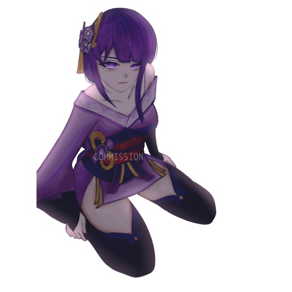 OPEN COMMISSION jual gambar ilustrasi anime (digital art)