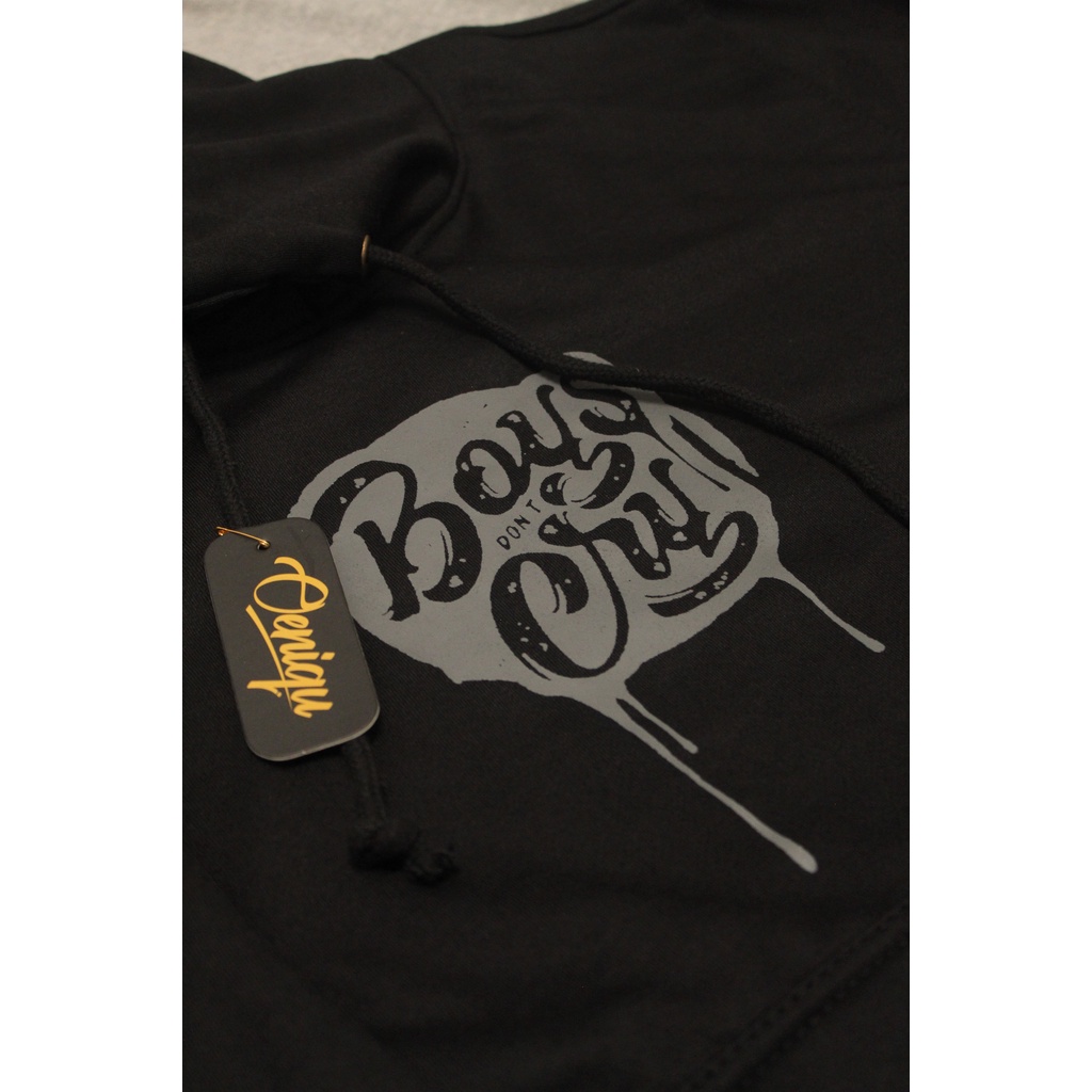 HOODIE PRIA SIZE JUMBO L-XL-XXL-XXXL-XXXXL-XXXXXL BAHAN TEBAL MOTIF BOYS DONT CRY