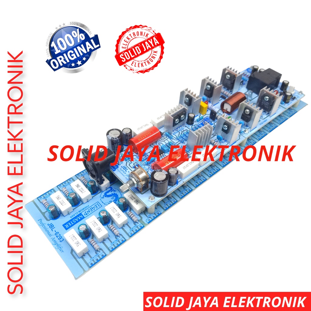 KIT DRIVER JBL 6293 JBL6293 JBL-6293 2000W SUPER POWER AMPLIFIER PLUS INPUT BALANCE PROTEKTOR SPEAKER PROTECTOR MONO UP TO 2500W TANPA TR FINAL PROFFESIONAL KIT DRIVER AMPLIFIER AMPLI AUDIO MONO LAPANGAN PCB FIBERLEGEND MASTER ASLI ORI ORIGINAL
