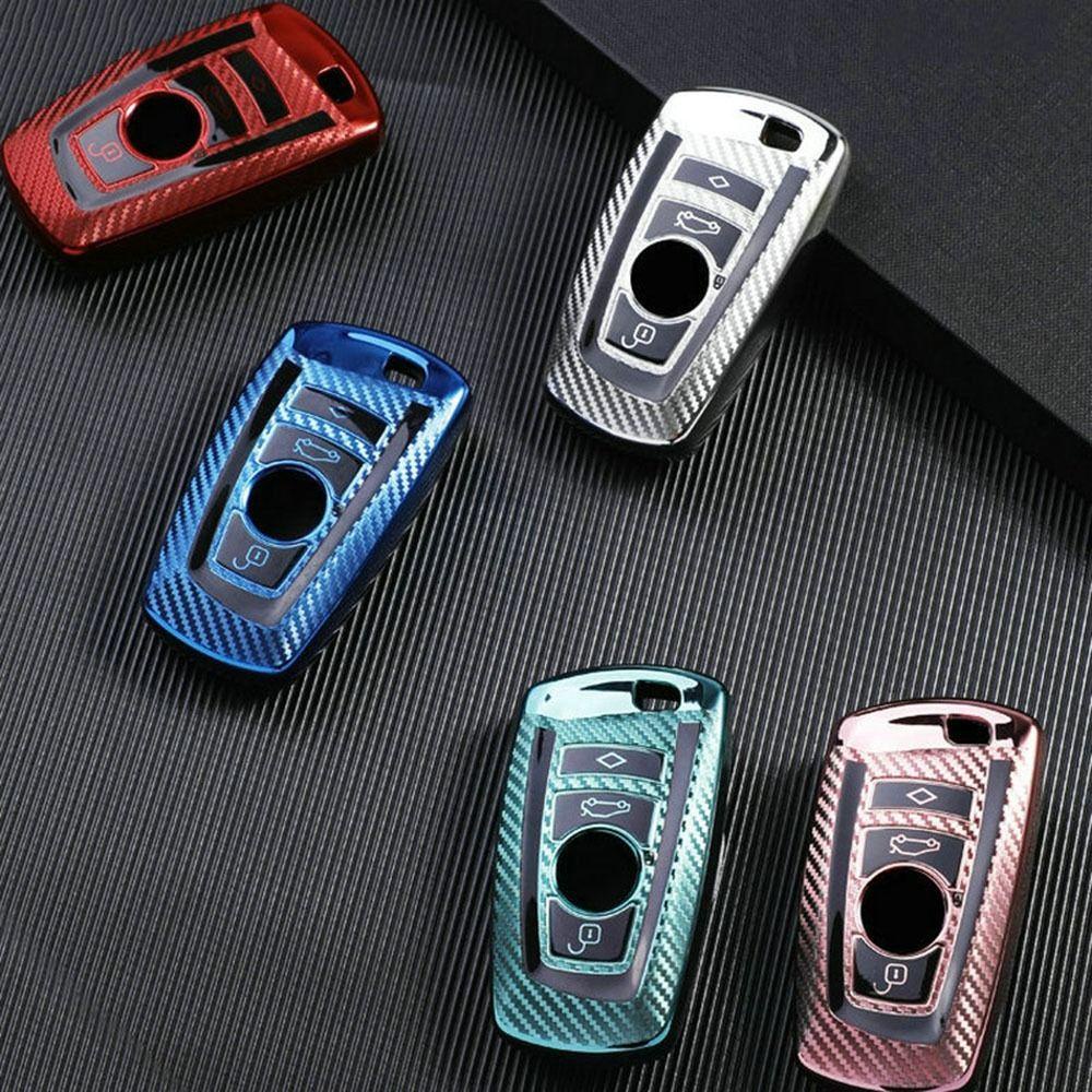 Top Remote Key Case Soft TPU Pelindung Kulit Key Fob Cover