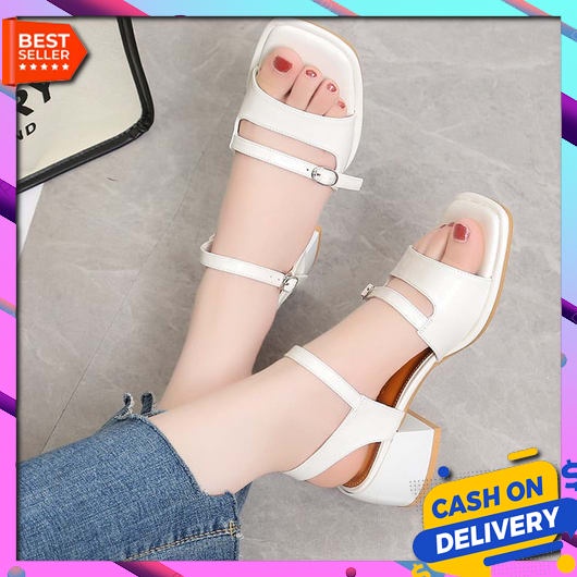 Heals Termurah Sendal Kondangan Ibu2 Sandal Hak Tinggi Sepatu Hak Ting Qz - Icha Sandal Heels Wanit