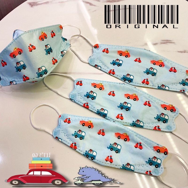 Masker KF94 Motif Masker KF94 Anak Motif Warna Isi 10pc