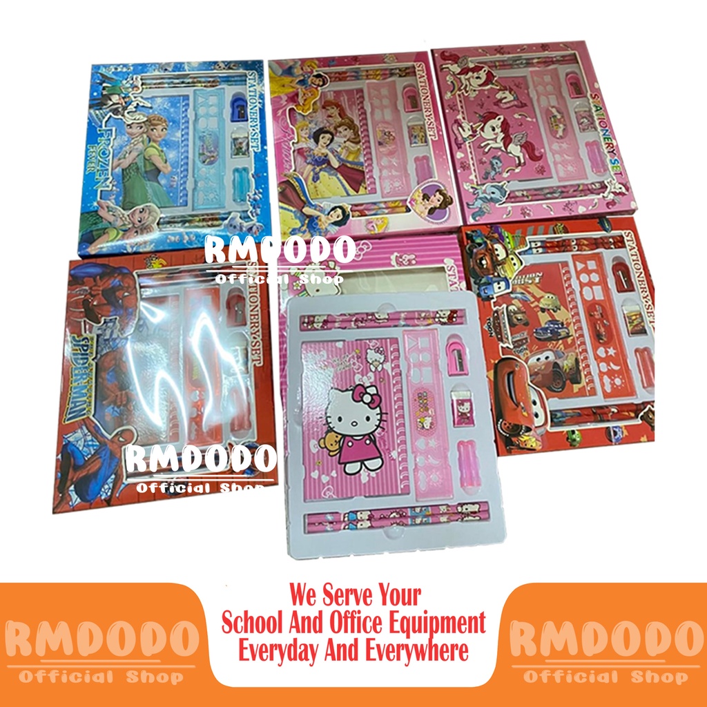 

Rmdodo - Stationery Set Fancy 607 / Paket Alat Tulis Set Karakter Murah Berkualitas Bisa Cod