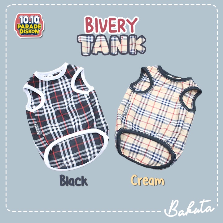 Baju Kucing Tank Edisi Bivery Tank Lucu Untuk Kucing dan anjing / Baju Kucing Termurah Size XS-XL / Baju Kucing Tangerang