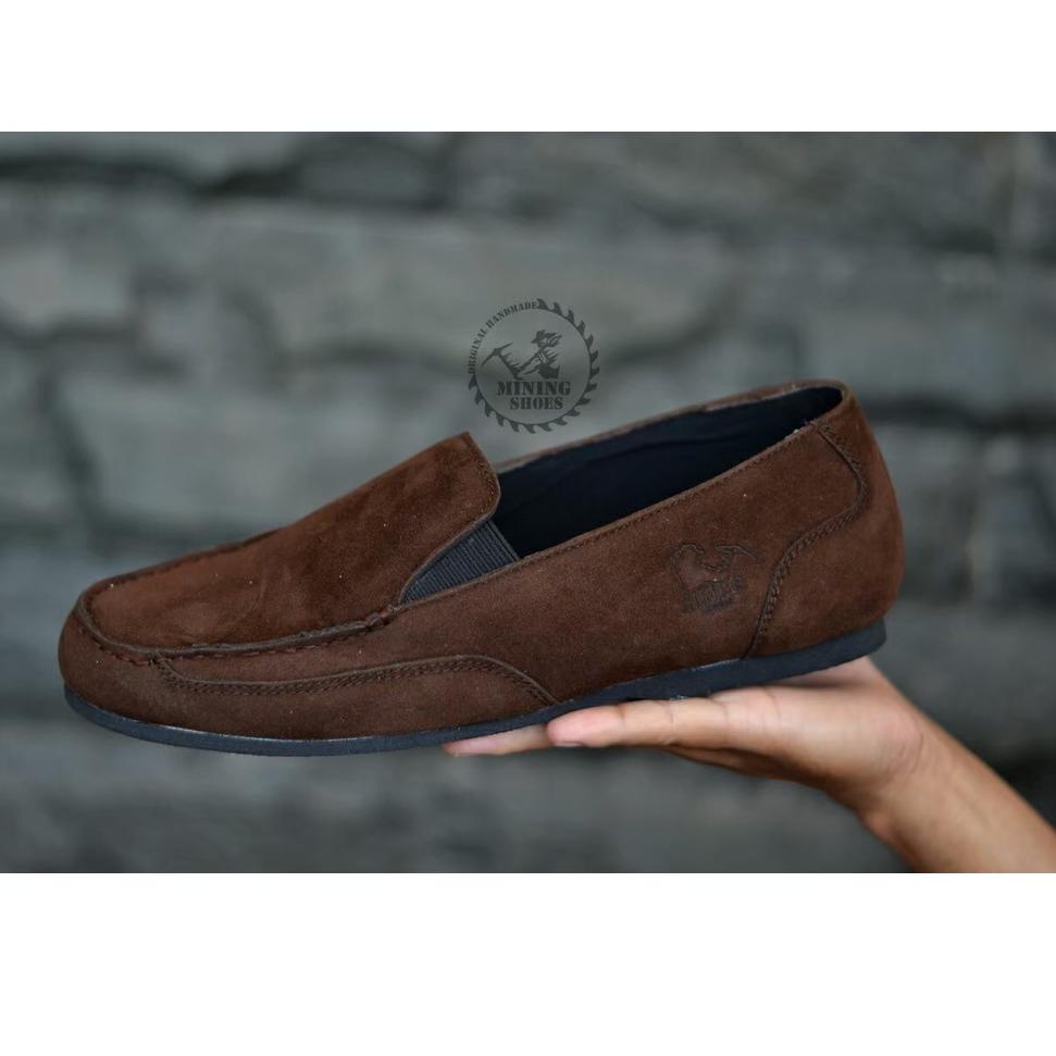 cw❈Ready Stok✴➚ Sepatu Sneaker Kets Pria Fearless Runing Casual Slip On - Sepatu Pria Tanpa tali - S