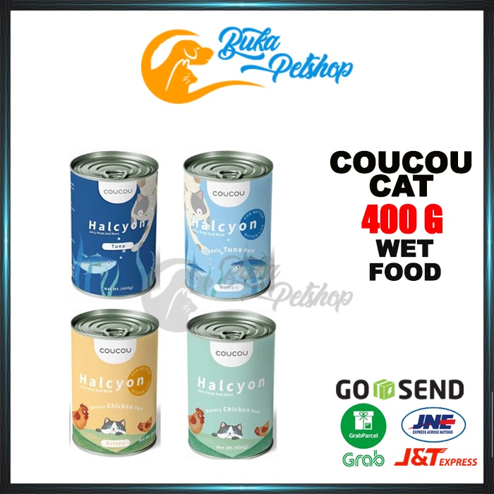 COUCOU CAT FOOD Makanan Kucing COUCOU 400G WET FOOD SUPER PREMIUM