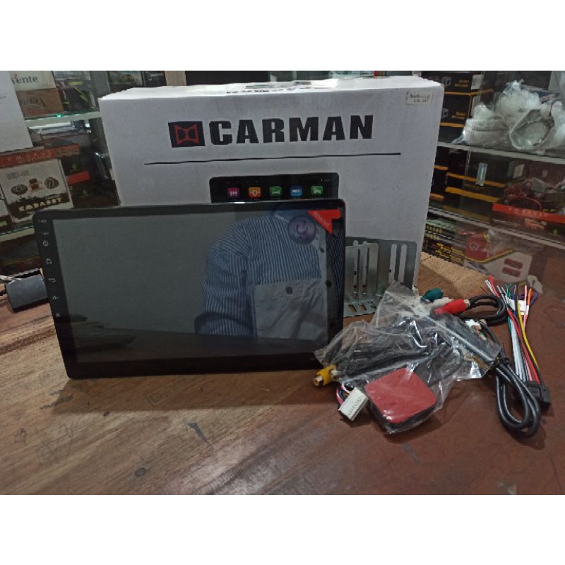 Head Unit Android 10Inch Carman Double Din