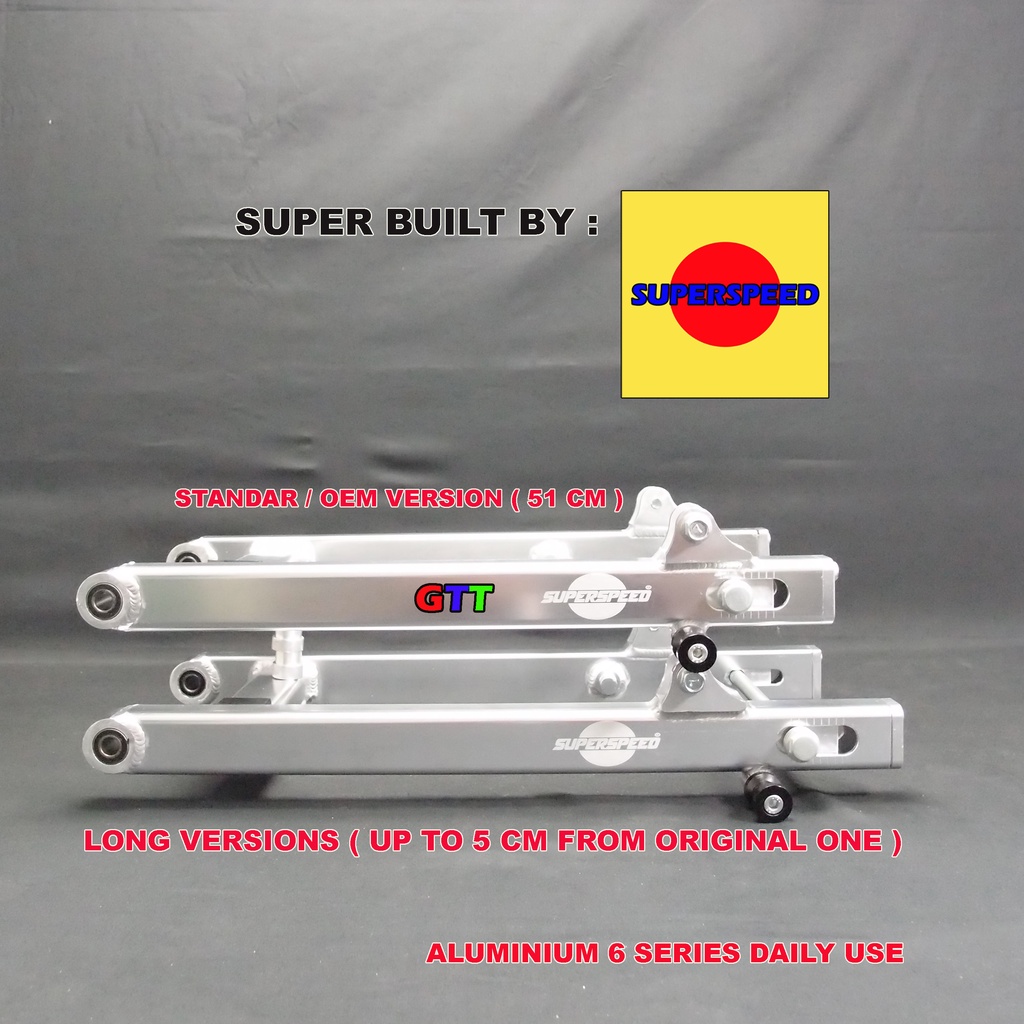 Jual SWING ARM SuperSpeed LONG DAN STANDART VERSION HONDA SUPRA X 125