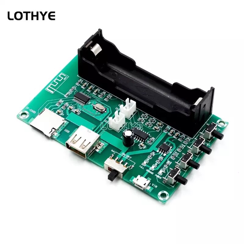 Pam8403 kit class d stereo amplifier bluetooth usb battery