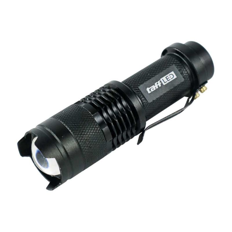 Senter LED Waterproof senter Tembak Mini Jarak jauh Pocketman TaffLed 2000