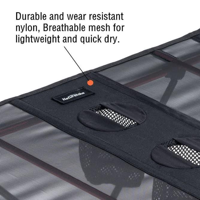 Meja Lipat Naturehike Nh19Z027-Z Camping Portable Alloy Folding Table