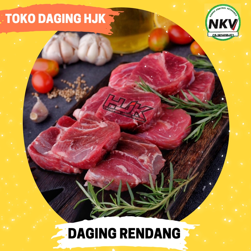 Jual Daging Rendang Reguler Import Kemasan 1KG | Shopee Indonesia