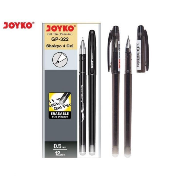 

Erasable Gel Pen Pulpen Bisa Dihapus Joyko GP-322 Shokyo 4 Gel 0.5 mm