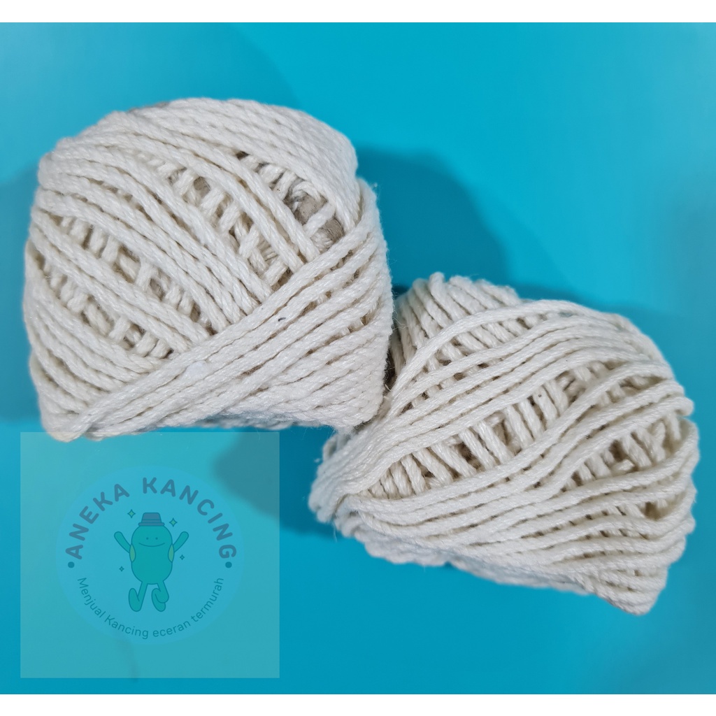 [1 Roll] Benang Jahit Kasur Eceran / Tali Bakcang Bak Cang Murah Eceran / Tali Rami / Benang Tali Ka