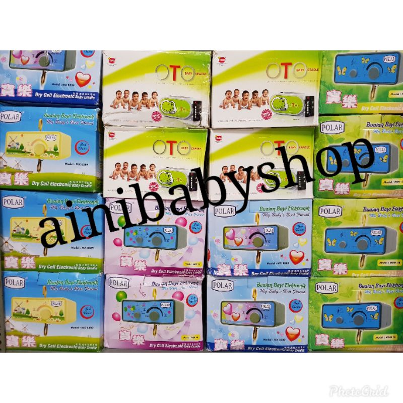 Paket EPOXY Ayunan Bayi Otomatis Elektrik Karakter Paket Ayunan Listrik Joeyi AINIBABYSHOP